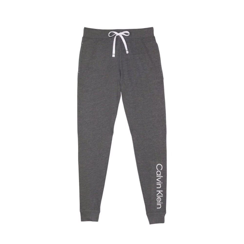Calvin Klein 2-pk Women’s French Terry Iconic CK Logo Joggers Black Grey Size S - Picture 8 of 8